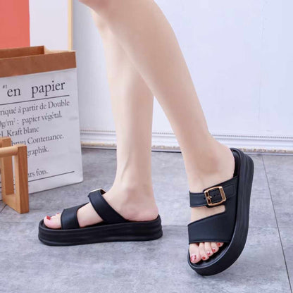 Ready Stock! Women's Casual Sandals - Kasut Perempuan Selipar Muslimah Style 868-C41, Comfortable & Stylish