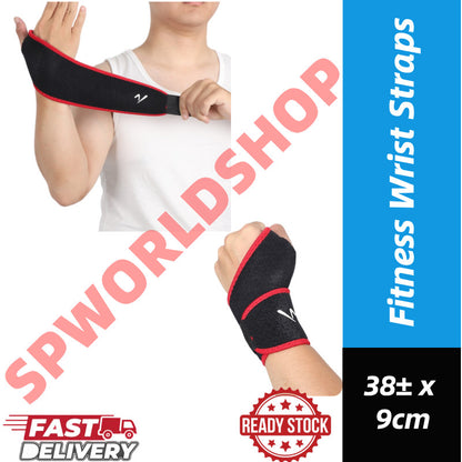 (READYSTOCK) Fitness Wrist Straps For Men And Women, Professional Wristband Wraps, Wrist Gloves For Support 健身护腕带