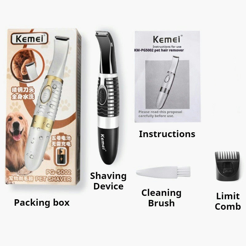 (READYSTOCK) Kemei PG-5002 Pet Hair Clippers Electric Dog Cat Hair Trimmer Shaver 狗狗猫咪理发器