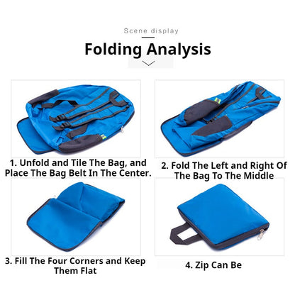 (READYSTOCK) Lightweight Foldable Waterproof Backpack Nylon Sport Travel Bag 轻便折叠防水双肩包