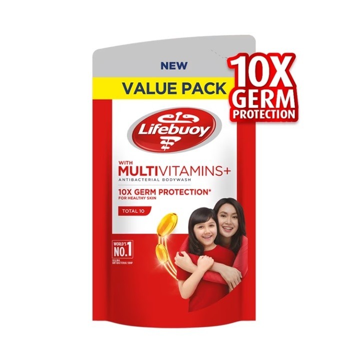 (FREE SHIPPING NO SBH/SRW) LIFEBUOY BODY WASH 850ML REFILL PACK
