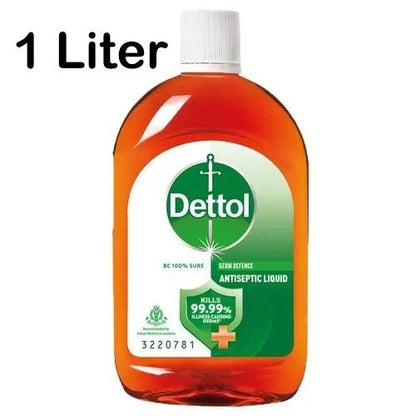 READY STOCK!!!Dettol Antiseptic Liquid 1L X 1 PC #Dettol #Liquid #Pembasuh #99.9% #Kuman #Antiseptic #滴露消毒药水