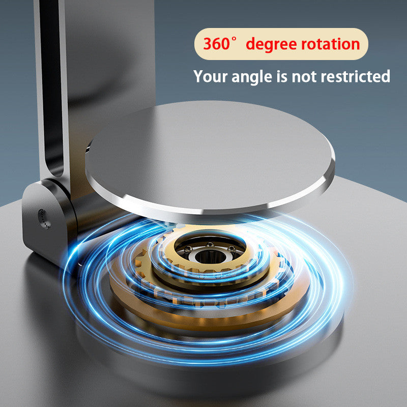 Foldable Metal Mobile Phone Stand Anti-slip Stand Suitable for Mobile Phones/Tablets and Other 360-degree Rotation 手机支架