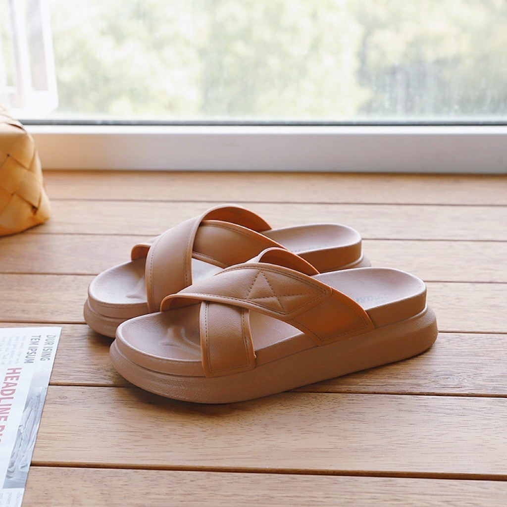 Lady Comfort Fashion Sandal | Sandal Perempuan Tapak Lembut | Casual & Office Wear | Non-Slip | 885-1/3/7/8/10
