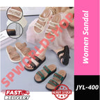 Ready Stock! Women Platform Slippers | Summer Casual Thick  | Non-Slip, Lightweight, Comfortable - JYL-400 女士厚底拖鞋