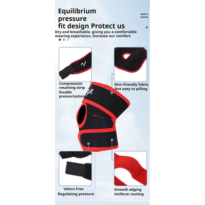 (READYSTOCK) Breathable Adjustable Open Patella Knee Or Arm Support Guard for Sports 透气可调节护膝/护肘