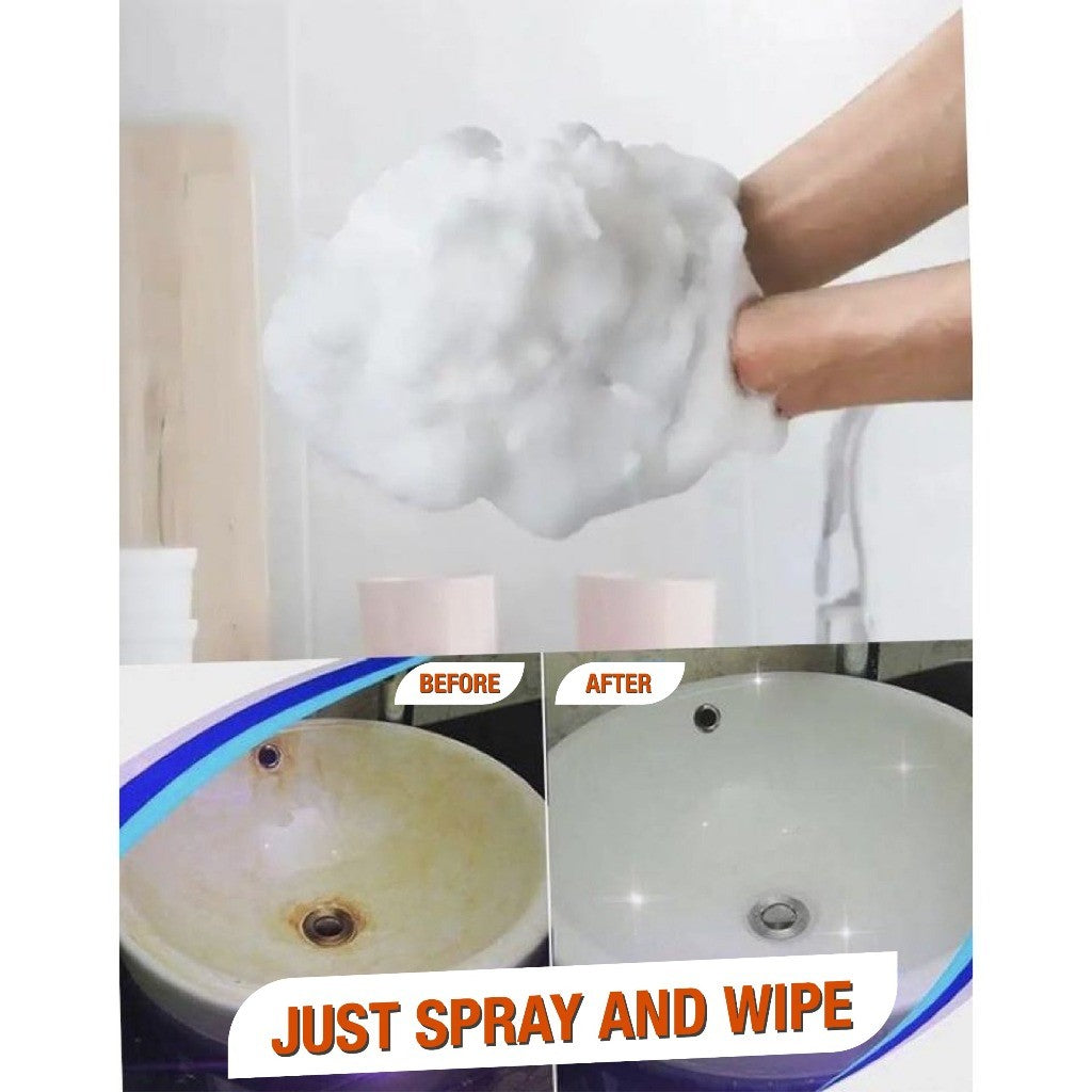 (READY STOCK) Magic Bubble 600ml Multifunctional Foam Cleaner Spray | Powerful Stain Removal |  多功能泡沫清洁剂 | 家用车用深层清洁神器