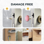 READYSTOCK Door Handle Bumper Pad Door Handle Guard Wall Protector Door Stopper Wall Mounted Shockproof Crash Pad 门把手防撞垫