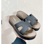 READY STOCK!!!Muslimah Friendly Sandals Sandal Perempuan Premium  Selesa Comfort Premium Women Sandals Heel-5cm± 6689-45