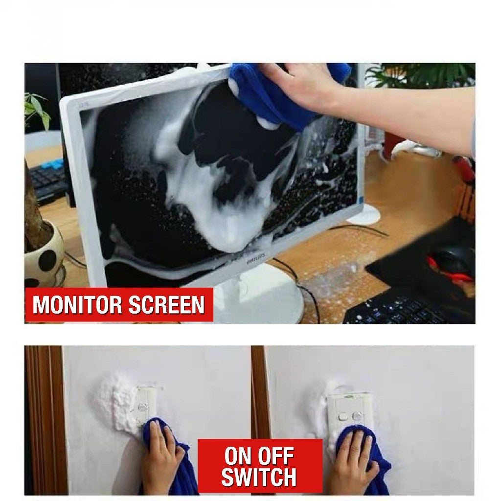 (READY STOCK) Magic Bubble 600ml Multifunctional Foam Cleaner Spray | Powerful Stain Removal |  多功能泡沫清洁剂 | 家用车用深层清洁神器