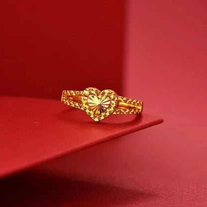 (READYSTOCK) Cincin Emas Gold Plated Wanita | 2025 New Style Adjustable Opening Ring | Fashion Jewelry Perhiasan GR0040