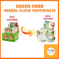 GREEN HERB HERBAL CLOVE TOOTHPASTE 25g WITH FREE GIFT RANDOM