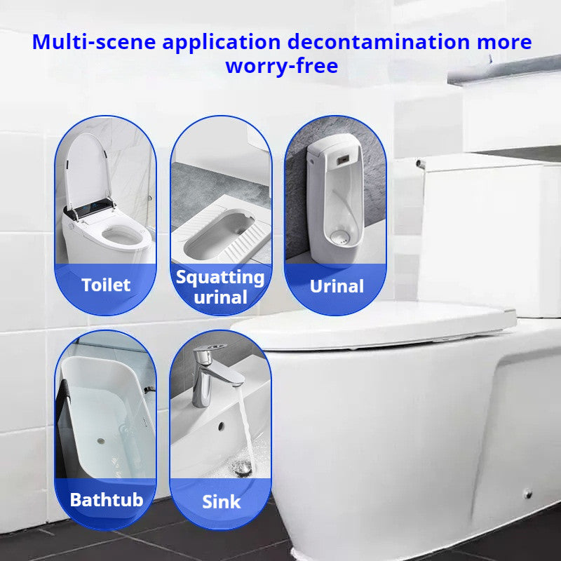 (READY STOCK) Toilet & Bathroom Cleaner 450ml/300ml | Powerful Stain & Odor Remover | 厕所浴室清洁剂