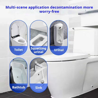 (READY STOCK) Toilet & Bathroom Cleaner 450ml/300ml | Powerful Stain & Odor Remover | 厕所浴室清洁剂