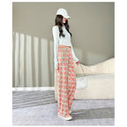 READY STOCK!!!Women Wide Leg Long Pants Casual Pants New Trousers Seluar Panjang Longgar Prempuan Wanita C-013 8133