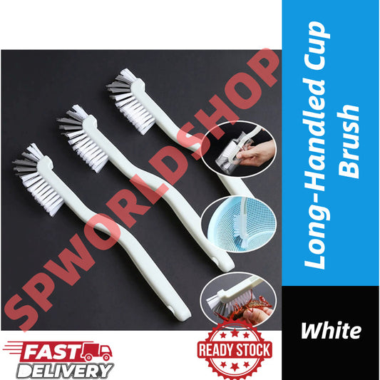 READY STOCK!!! Long-Handled Cup Brush Lobster Brush Handy Tool Wash Wall Breaker Dedicated Cleaning Brush 多功能日式杯刷清洁刷