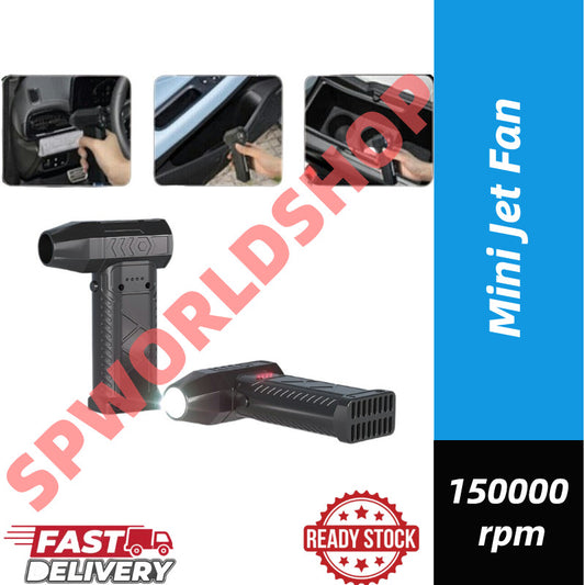High Speed 150000rpm Handheld Turbo Fan Mini Air Blower Turbo Jet Fan Blower