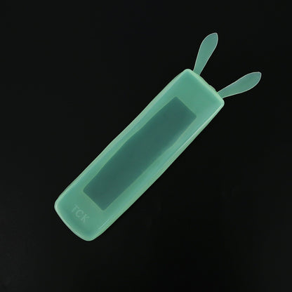 READY STOCK!!! Cartoon Rabbit Ear Silicone Transparent/Luminous Remote Control Cover Waterproof Dust proof Case 兔子遥控器防尘罩