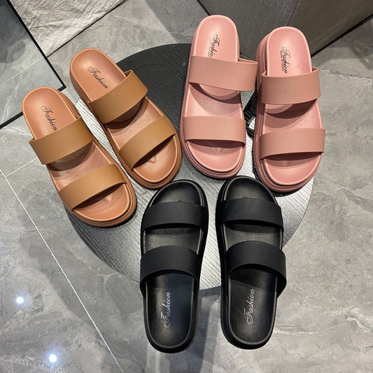 Lady Comfort Fashion Sandal | Sandal Perempuan Tapak Lembut | Casual & Office Wear | Non-Slip | 885-1/3/7/8/10