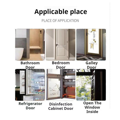 Silicone Door Stopper Suction Silencer Crash Pad Anti-Collision Doorknob Door Handle Wall Protectors Guard Stop 硅胶门吸免打孔