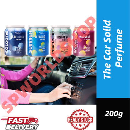 READY STOCK!!! 200g The Car Solid Perfume Long Lasting Fragrance Home Toilet Car Scent Minyak Wangi Pewangi Kereta 车载可香膏