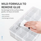 READY STOCK!!! 36pcs/Box Glue Removal Wipes Sticker Removal Wipes For Metal Plastic Glass Offset printing 除胶湿巾