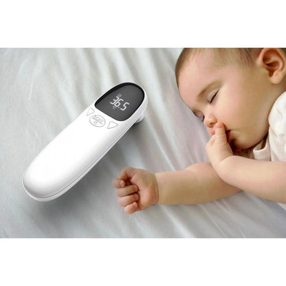 READY STOCK‼️ Infrared Ear Thermometer Digital LCD Suhu Telinga Bayi Dewasa Dengan Probe Cover