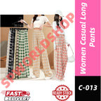 READY STOCK!!!Women Wide Leg Long Pants Casual Pants New Trousers Seluar Panjang Longgar Prempuan Wanita C-013 8133