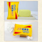 Authentic Shanghai Sulfur Soap Fungus Bath Healthy Soap 上海硫磺皂 85g