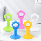 Silicone Door Stopper Suction Silencer Crash Pad Anti-Collision Doorknob Door Handle Wall Protectors Guard Stop 硅胶门吸免打孔