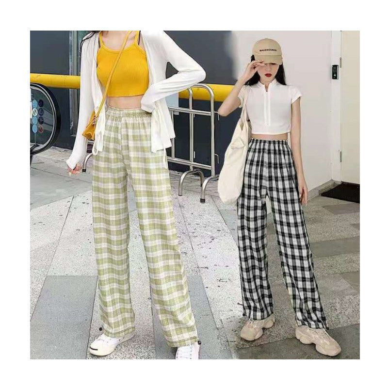 READY STOCK!!!Women Wide Leg Long Pants Casual Pants New Trousers Seluar Panjang Longgar Prempuan Wanita C-013 8133