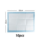[READY STOCK] 10Pcs Disposable Baby Changing Pads | Super Absorbent Breathable Underpads for Infant Bed  一次性婴儿护理垫