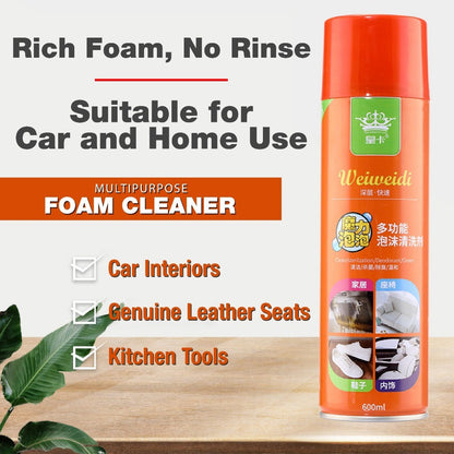 (READY STOCK) Magic Bubble 600ml Multifunctional Foam Cleaner Spray | Powerful Stain Removal |  多功能泡沫清洁剂 | 家用车用深层清洁神器