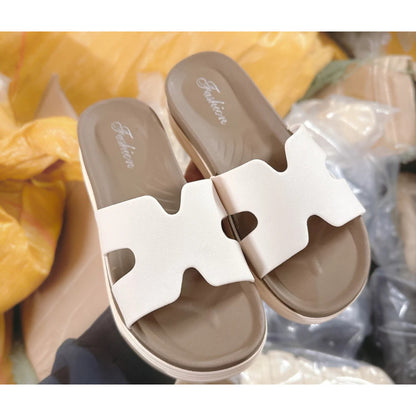 READY STOCK!!!Muslimah Friendly Sandals Sandal Perempuan Premium  Selesa Comfort Premium Women Sandals Heel-5cm± 6689-45
