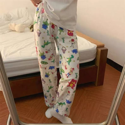 READY STOCK!!!Women Wide Leg Long Pants Casual Pants New Trousers Seluar Panjang Longgar Prempuan Wanita C-013 8133