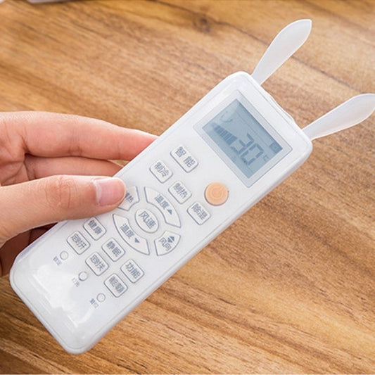 READY STOCK!!! Cartoon Rabbit Ear Silicone Transparent/Luminous Remote Control Cover Waterproof Dust proof Case 兔子遥控器防尘罩