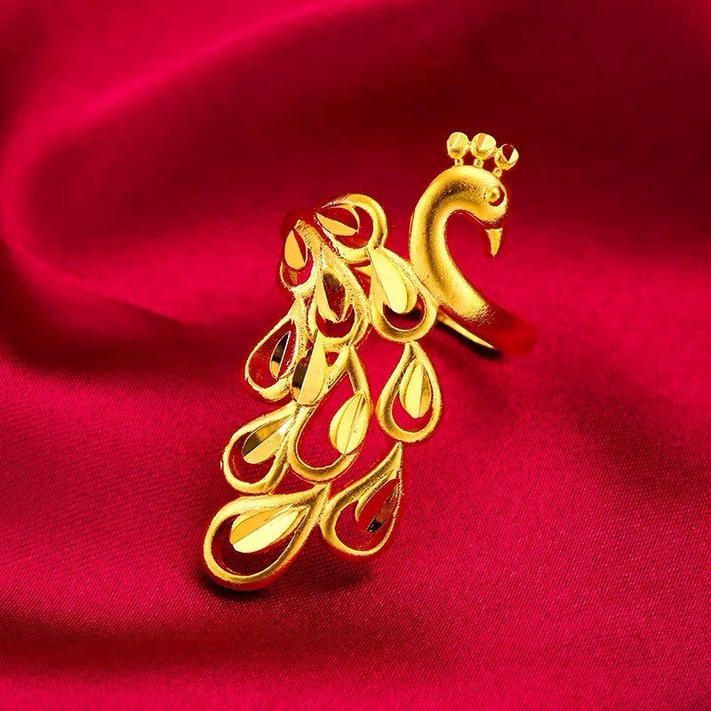 (READYSTOCK) Cincin Emas Gold Plated Wanita | 2025 New Style Adjustable Opening Ring | Fashion Jewelry Perhiasan GR0040