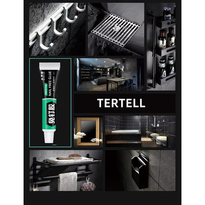 Strong Nail-Free Glue Gam Kuat Towel Rack Waterproof Fixing Glue Suitable For Glass Tile Board Strong Glue 无痕胶水 免釘膠 免钉胶