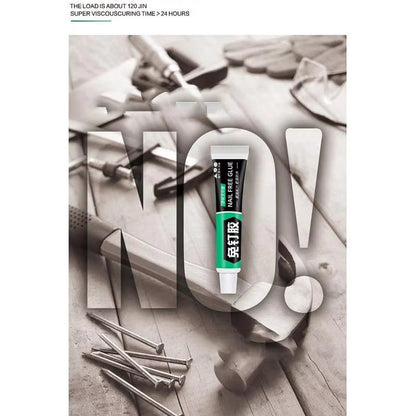 Strong Nail-Free Glue Gam Kuat Towel Rack Waterproof Fixing Glue Suitable For Glass Tile Board Strong Glue 无痕胶水 免釘膠 免钉胶