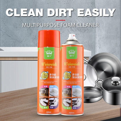 (READY STOCK) Magic Bubble 600ml Multifunctional Foam Cleaner Spray | Powerful Stain Removal |  多功能泡沫清洁剂 | 家用车用深层清洁神器