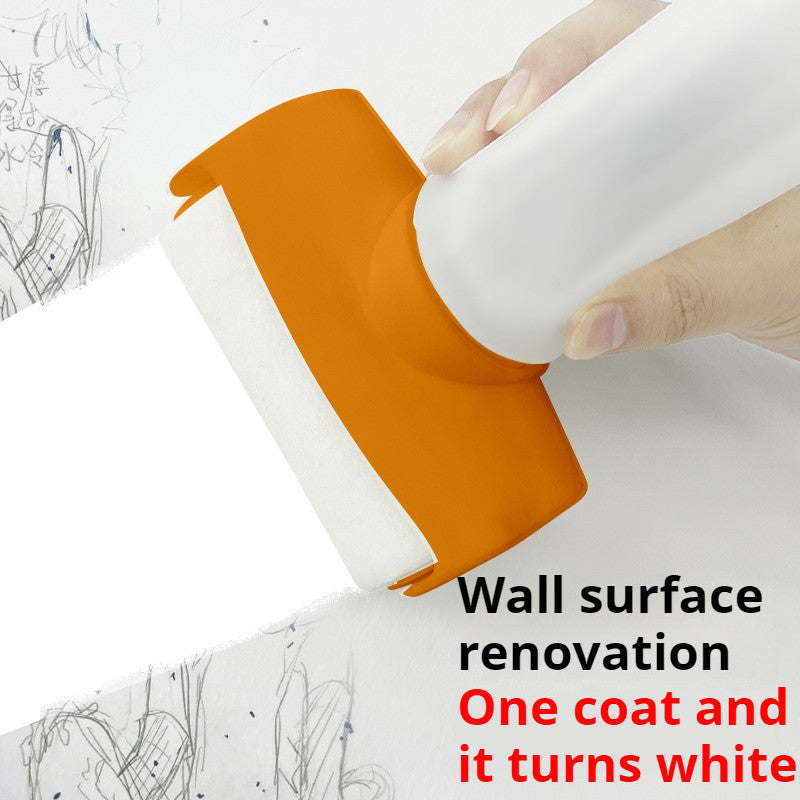 【READY STOCK】Quick Dry White Cream Latex Paint | Self-Roller Wall Repair | Cat Dinding Putih | 白色乳胶墙面修补漆