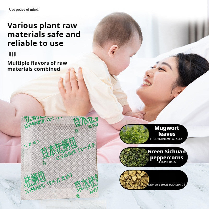 READY STOCK‼️Natural Herbal Mite Bag | Anti-Mite Dehumidifying Sachet | Wardrobe Bed Mattress Mite Removal Freshener 除螨包