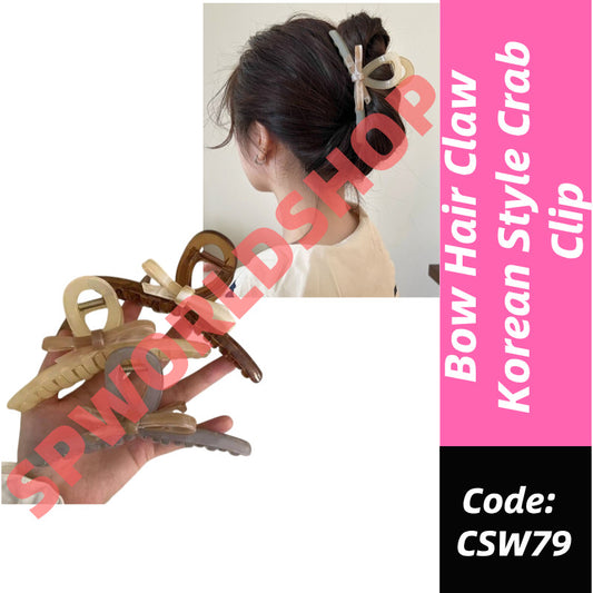 Delicacy Double Sided Butterfly Claw Clip Intersect Sweet Acrylic Hair Clip For Simple Transparent Hair Claw Clips-CSW79