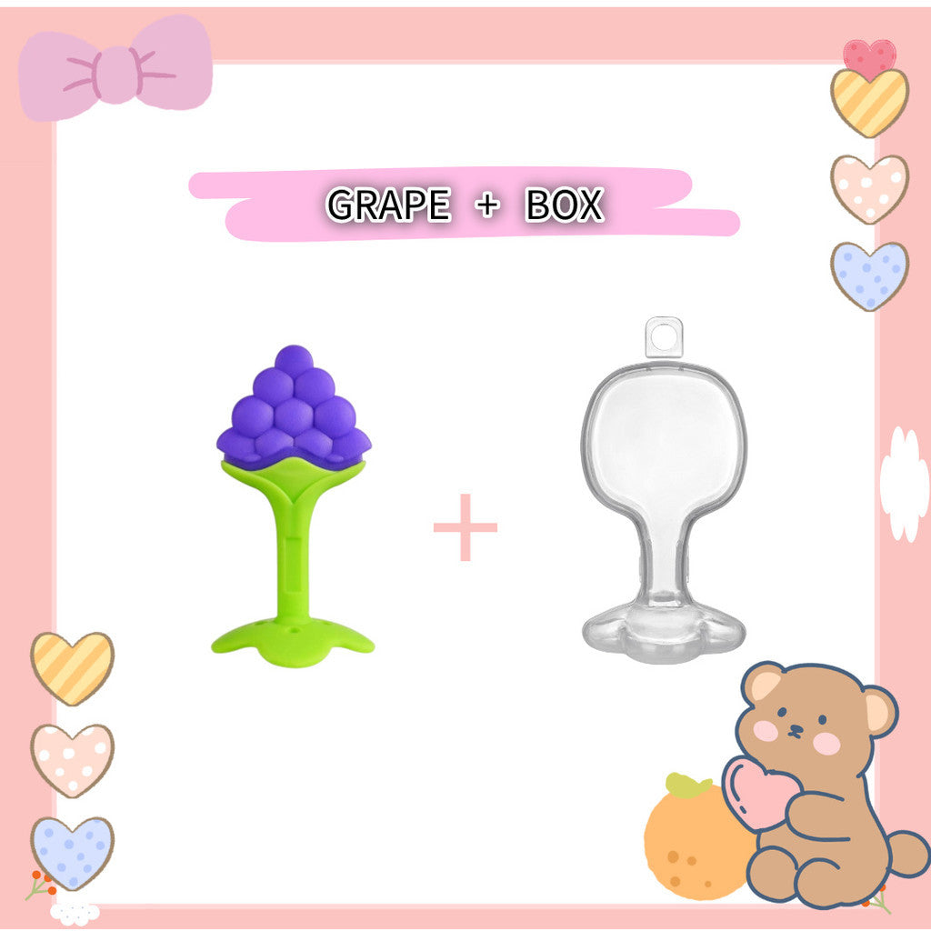 【READY STOCK】Silicone Baby Teether (BPA Free & Soft) | Gigitan Bayi Silikon Selamat | 婴儿硅胶牙胶