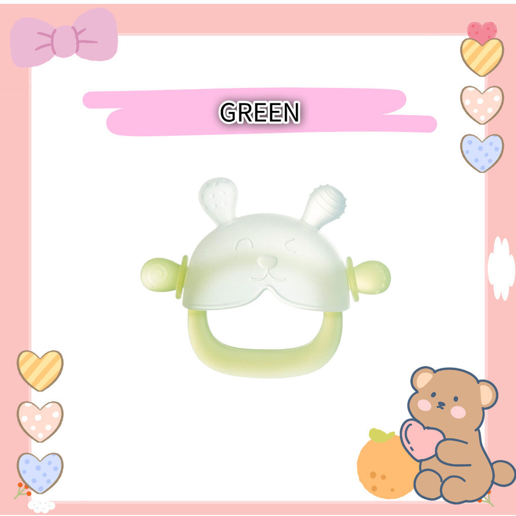 【BPA-FREE】Silicone Baby Teether (Soft & Safe) | Infant Teething Toy for Gum Relief | Gigitan Bayi Silikon Selamat 婴儿硅胶牙胶 磨牙棒 缓解牙龈酸痛