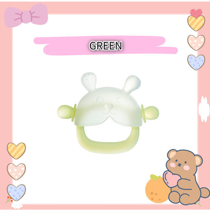 【READY STOCK】Silicone Baby Teether (BPA Free & Soft) | Gigitan Bayi Silikon Selamat | 婴儿硅胶牙胶