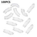 READY STOCK!!! 100PCS Disposable Ear Care Protector Covers Shower Caps For Ears Clear 透明防水浴帽 耳罩