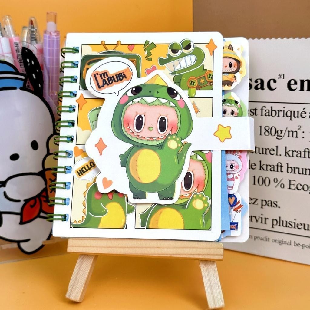 Cute Cartoon Portable Notebook | Mini Pocket Journal for Students | Small Memo Pad School & Office Supplies 可爱卡通记事本 迷你口袋本 随身笔记