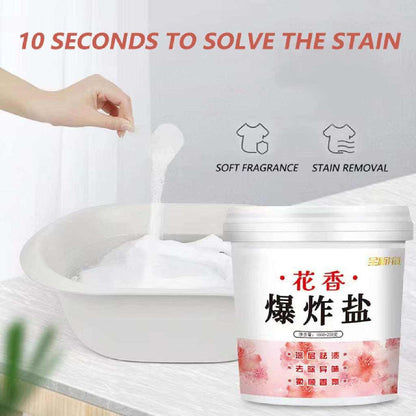 READY STOCK‼️ Flower-Scented Active Oxygen Explosion Salt | Powerful Stain Removal | 花香活性氧爆炸盐 强效去渍 | 家用漂白粉