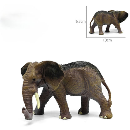 【READY STOCK】Mainan Haiwan Zoo | Big Rubber Animal Toys for Kids | 大号动物园橡胶玩具 | Educational Learning Toys | Mainan Budak
